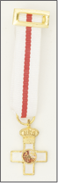 Medalla miniatura Cruz al Mérito Militar